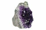 Amethyst Cut Base Crystal Cluster - Uruguay #135133-1